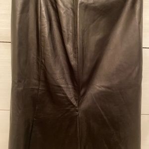 Lamb leather Tom Ford skirt